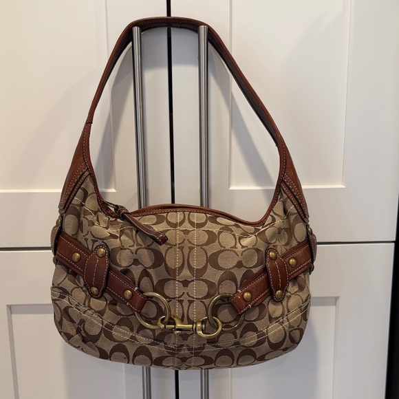 Handbags - Coach Brown Shoulder Bag